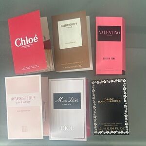 Designer Eau De Parfume Sample Set - brand new